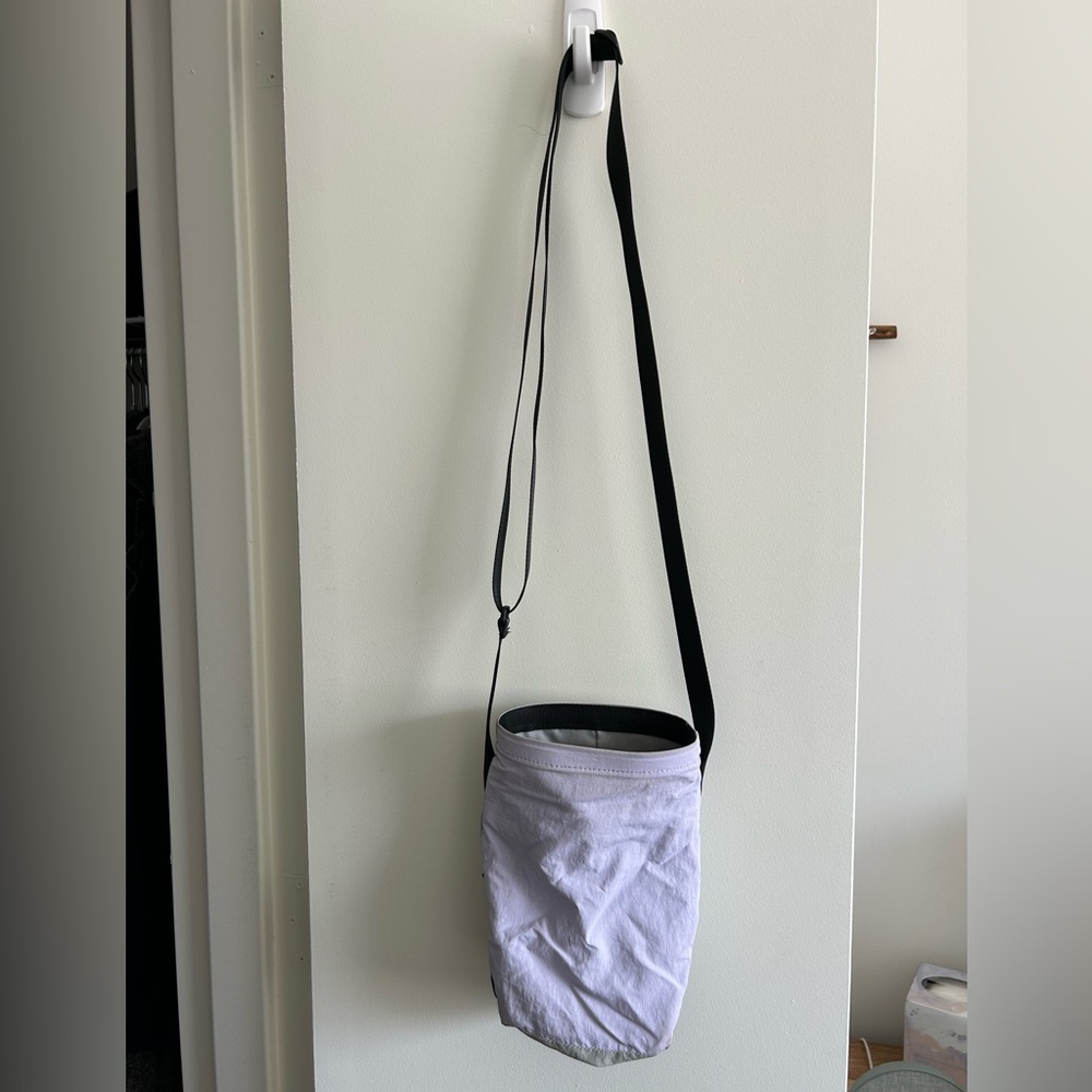 Lululemon water bottle bag 2.5L purple and grey